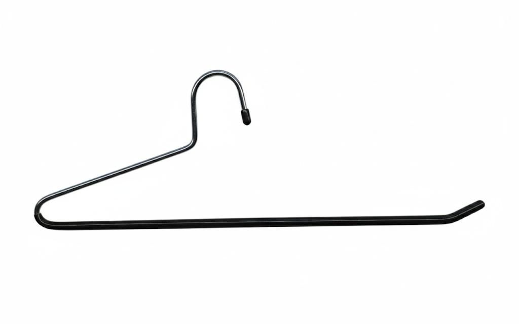 Metalen pantalonhanger breedte 36 cm Zwart