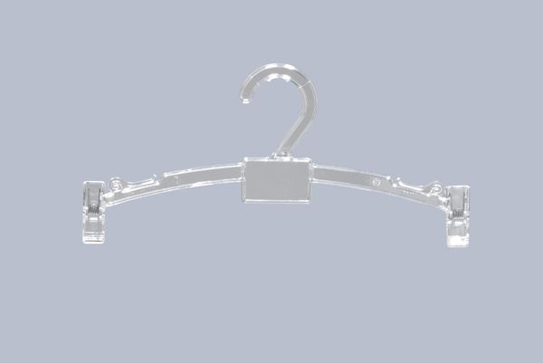Lingerie klemhanger 27 cm Transparant