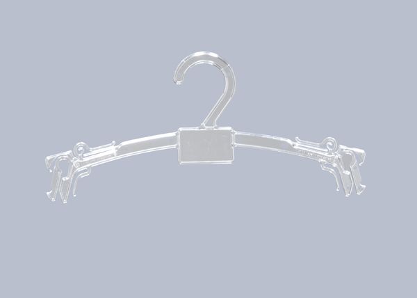ET Lingeriehanger 32 cm Transparant