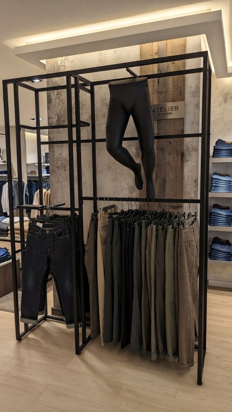 MODUREK Winkelstelling 60 cm zwart