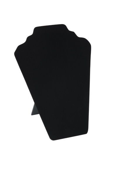 Sieradenpresentaties zwart fluweel 32 cm hoog