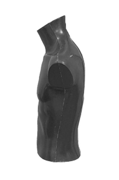 Heren torso kort zwart