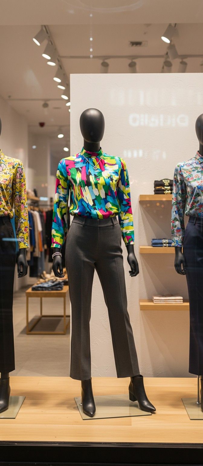 Etalagepop dame zwart onbreekbaar H1 voorbeeld 2