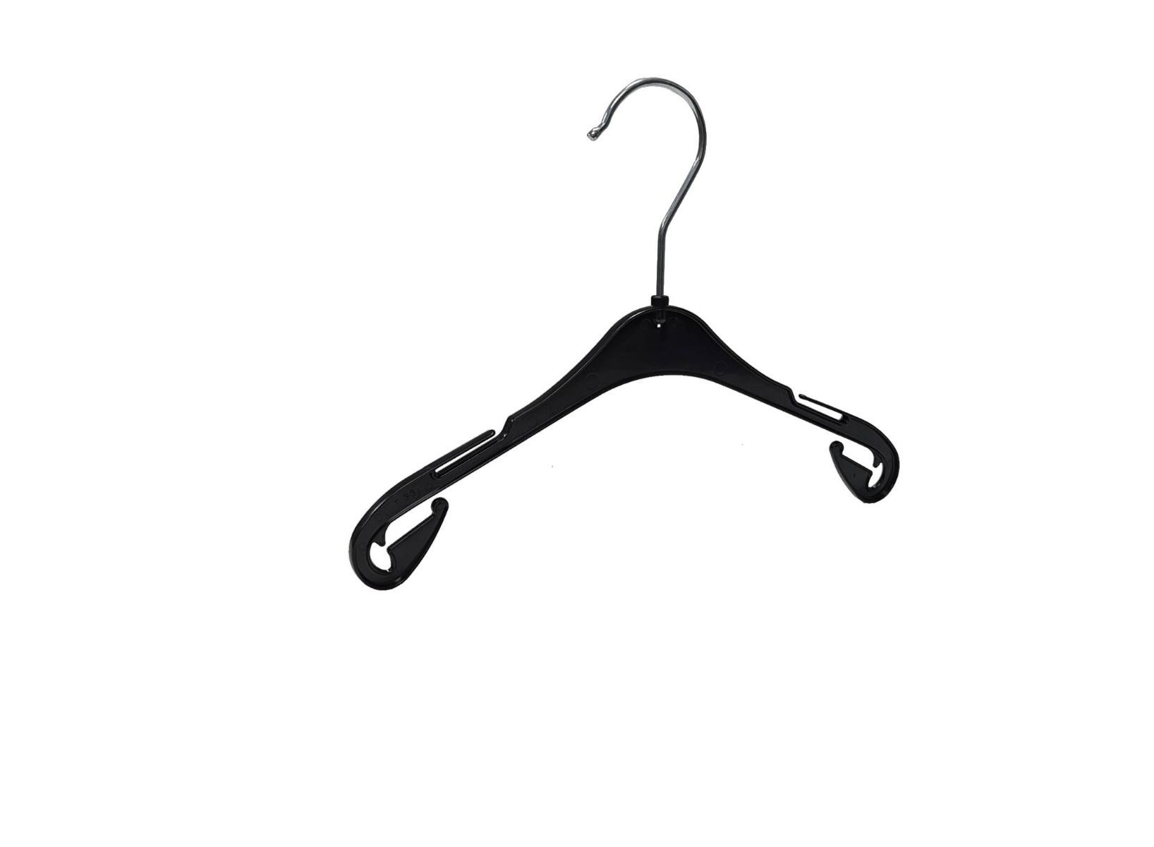 Kledinghanger B26 cm T26 Zwart kunststof
