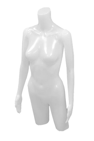 Dames torso wit met armen