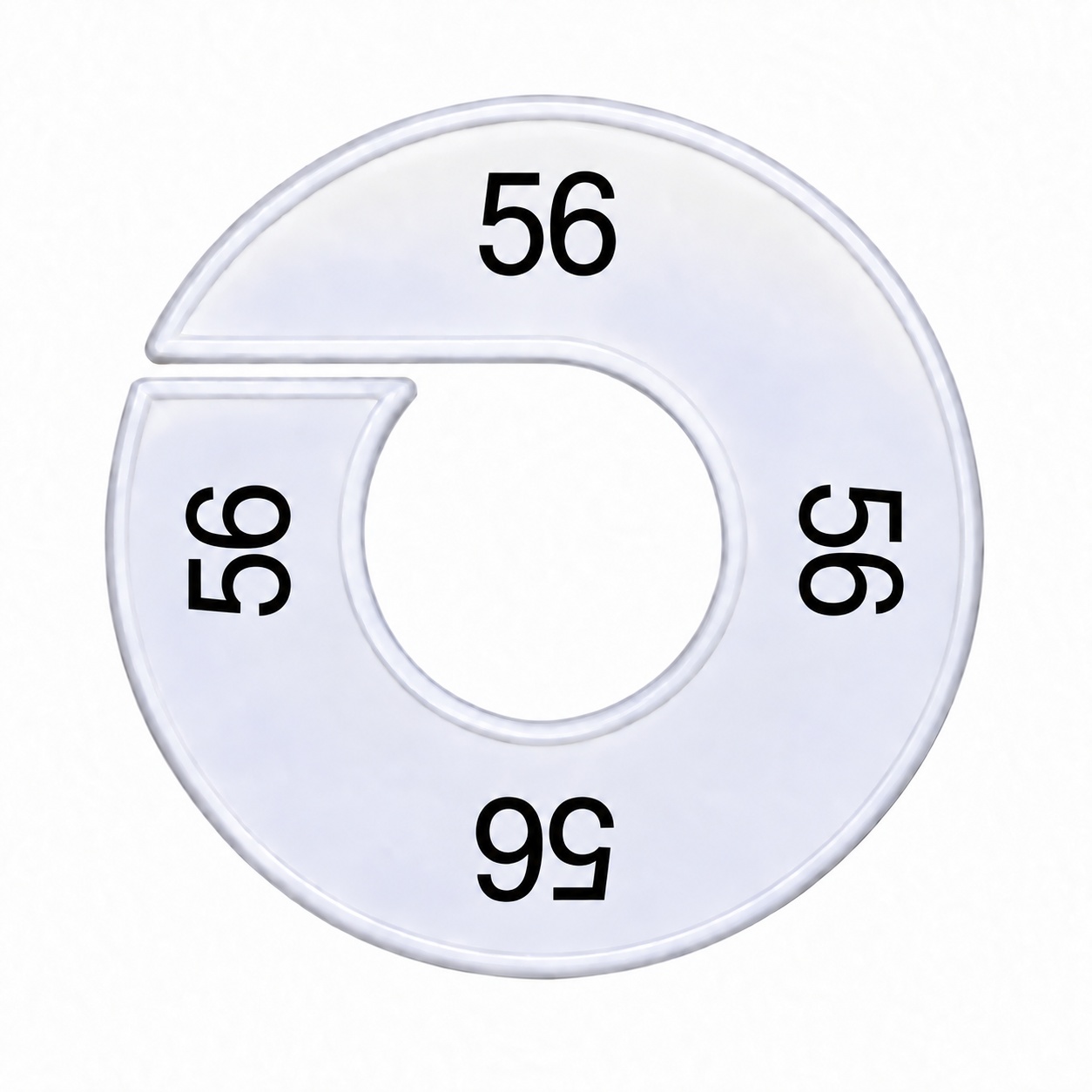 Maatring-schijf-56-wit-9-cm