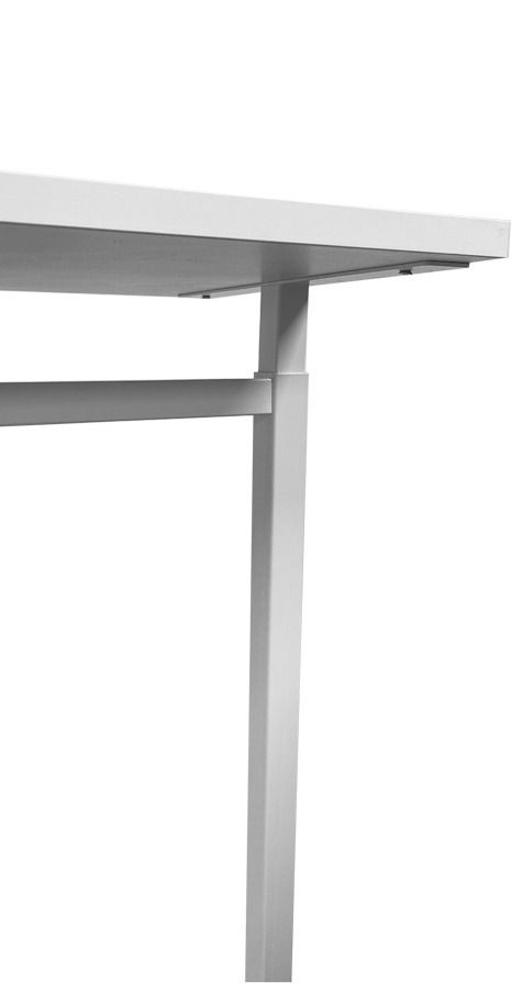 Kledingrek design wit met legplank detail schap