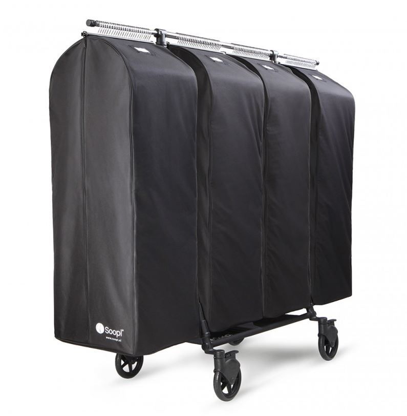 Design kledingrek SOOPL + 4 XL kledinghoezen