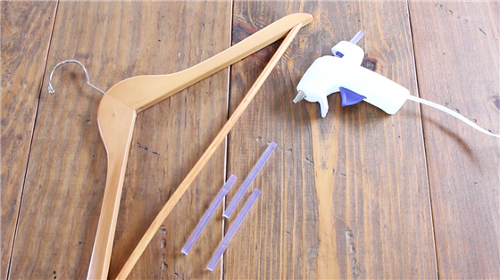 Anti-slip kledinghangers lijmpistool Anti-slip kledinghangers lijmpistool