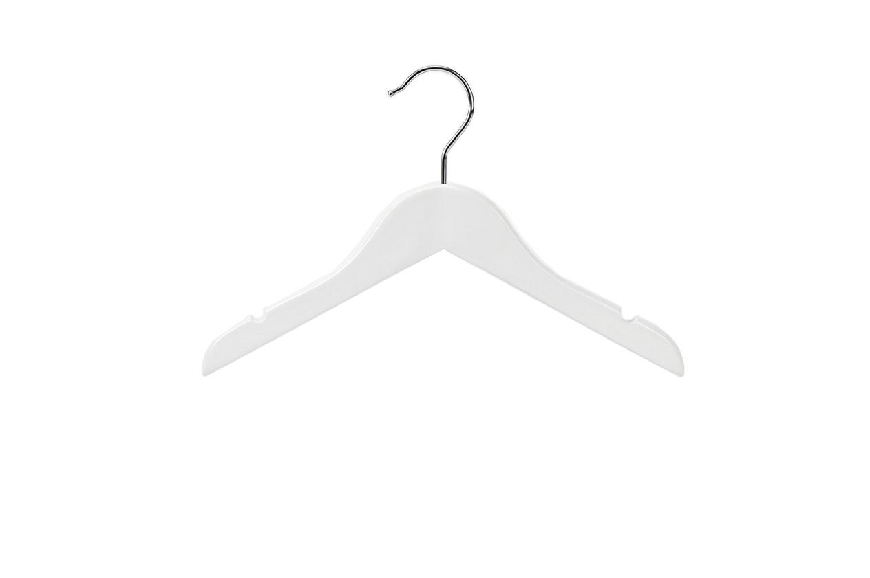Kinderhanger 28 cm Blank gelakt