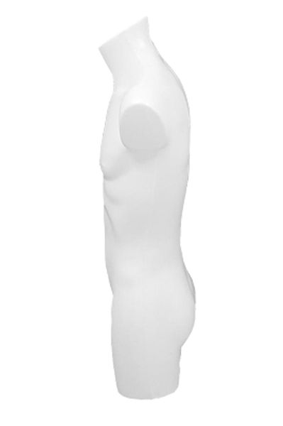 Heren torso wit zijaanzicht