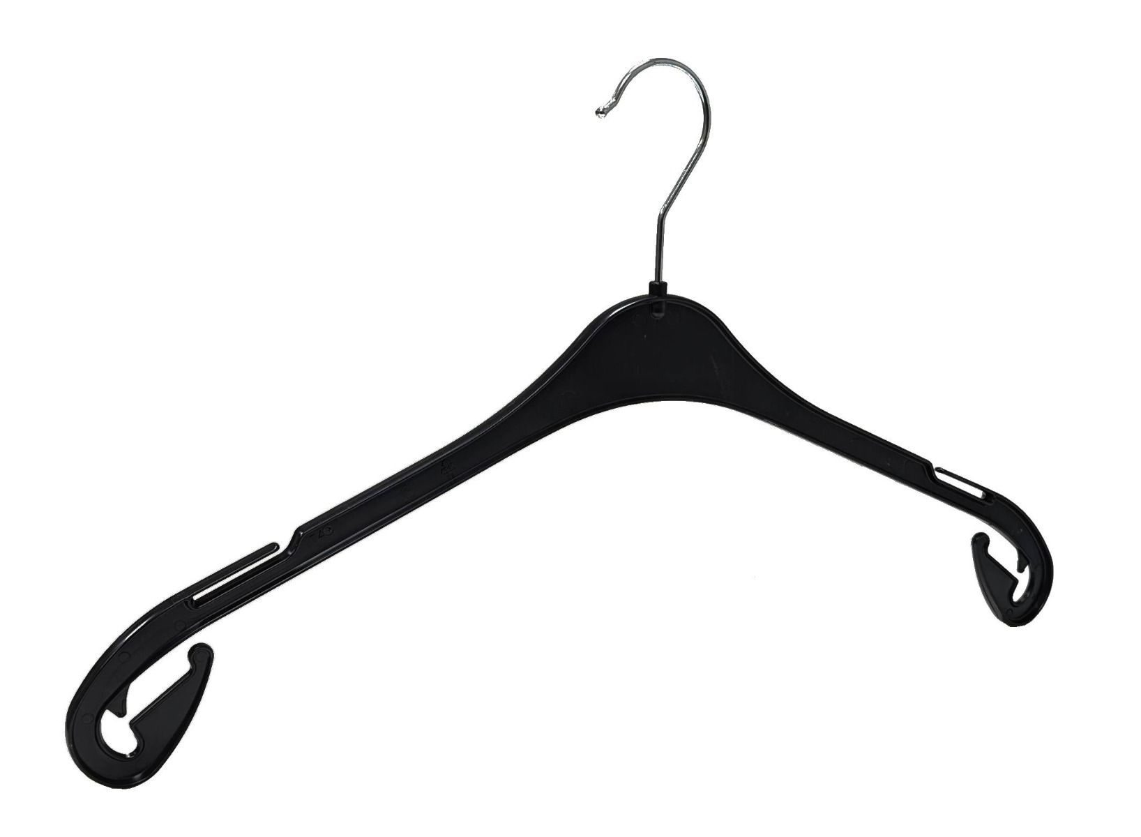 Kledinghanger B47 cm T47 Zwart kunststof