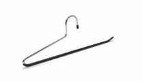 Metalen pantalonhanger breedte 36 cm Zwart