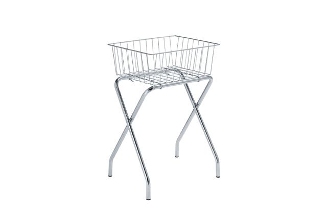 Mand B55 x D45 x H70 cm chroom