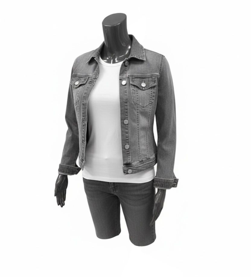 Dames torso zwart met armen voorbeeld