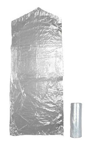 Bescherm hoes kleding 200cm per 200 stuks transparant