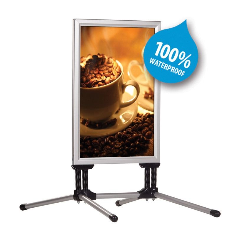 Swingpro Stoepbord B1 (70 x 100 cm) aluminium