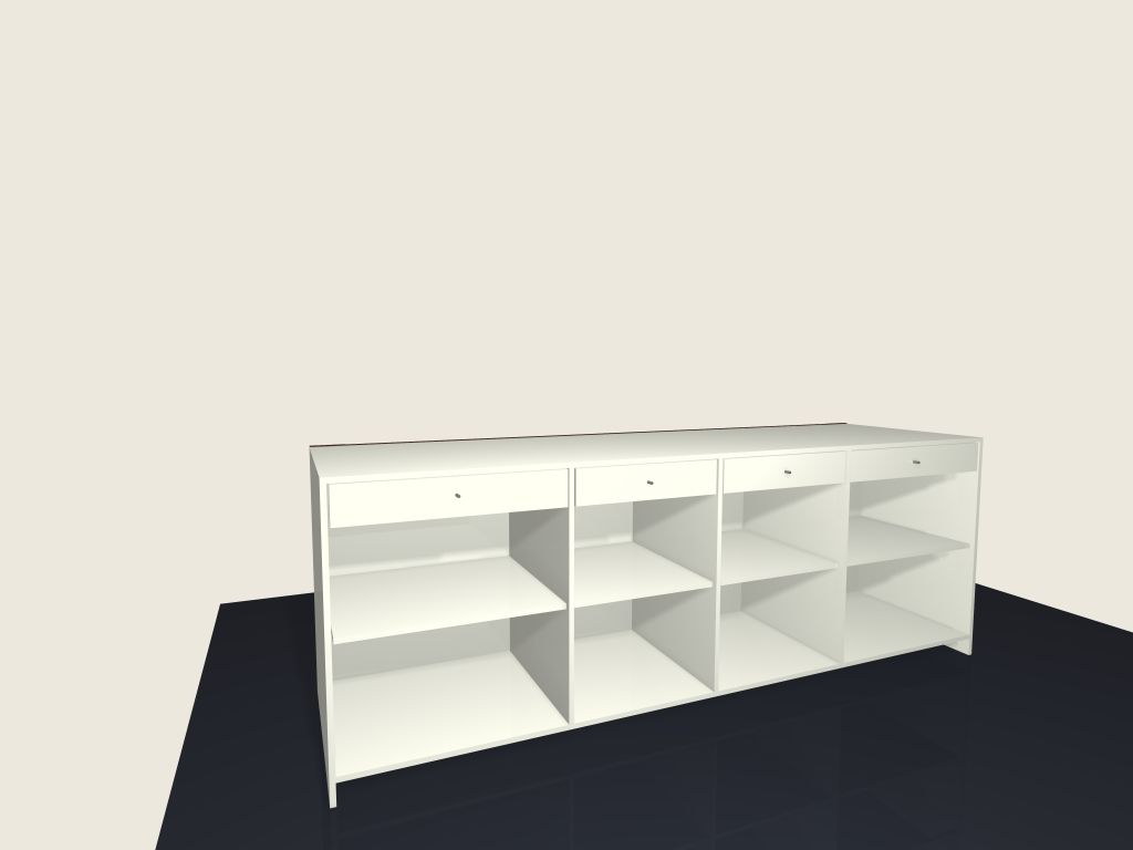 Toonbank Allure 2,7m achter